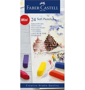 24-Pieces Soft Pastel, Half Length
